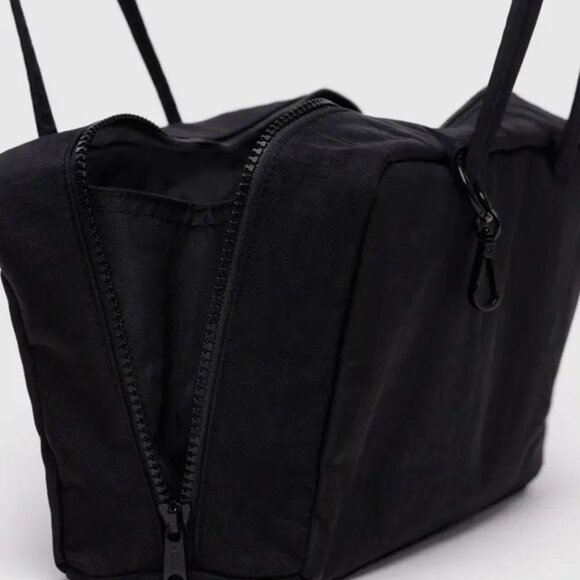 BAGGU Nylon Bowler Bag in Black NWT - Picture 2 of 5